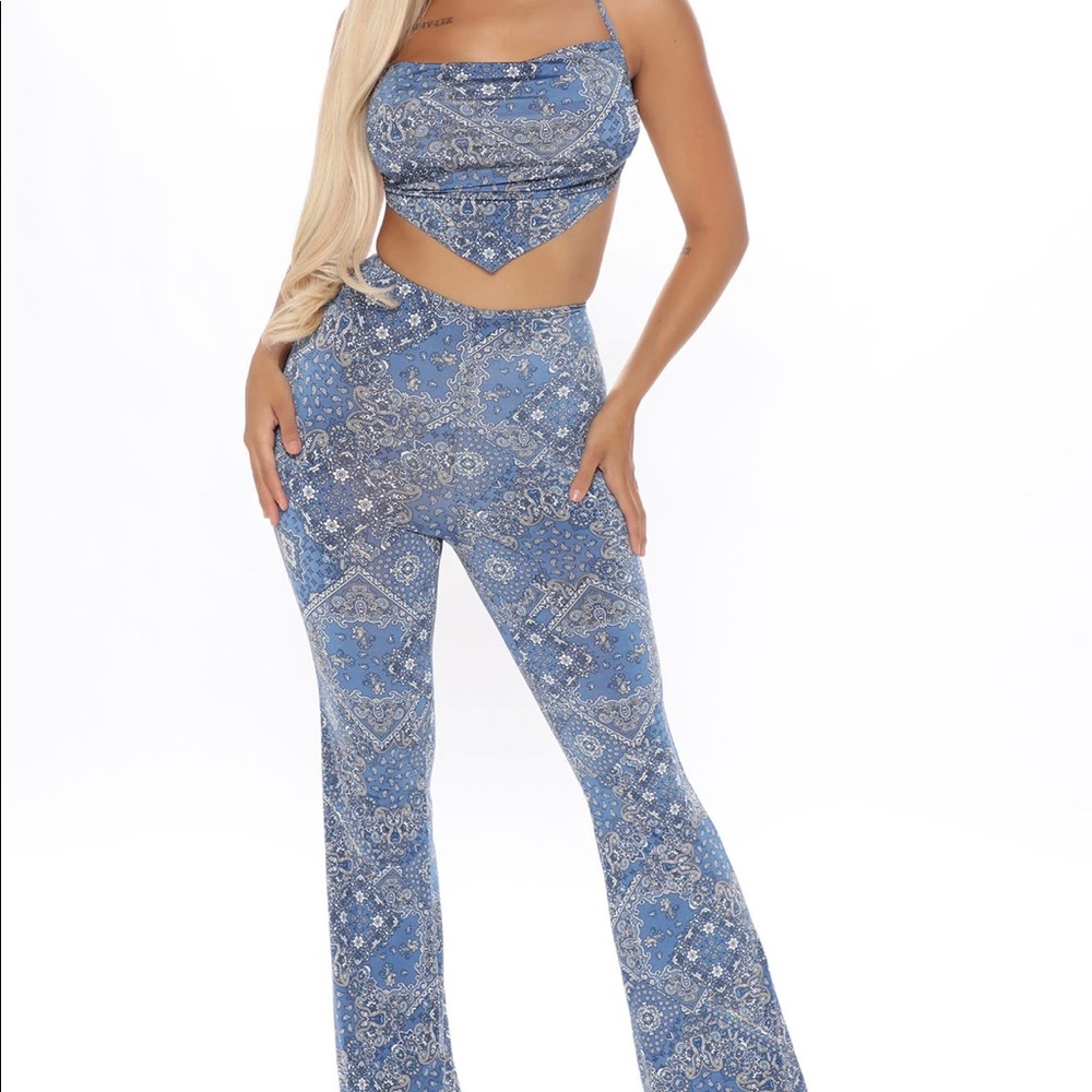 Flare pant set